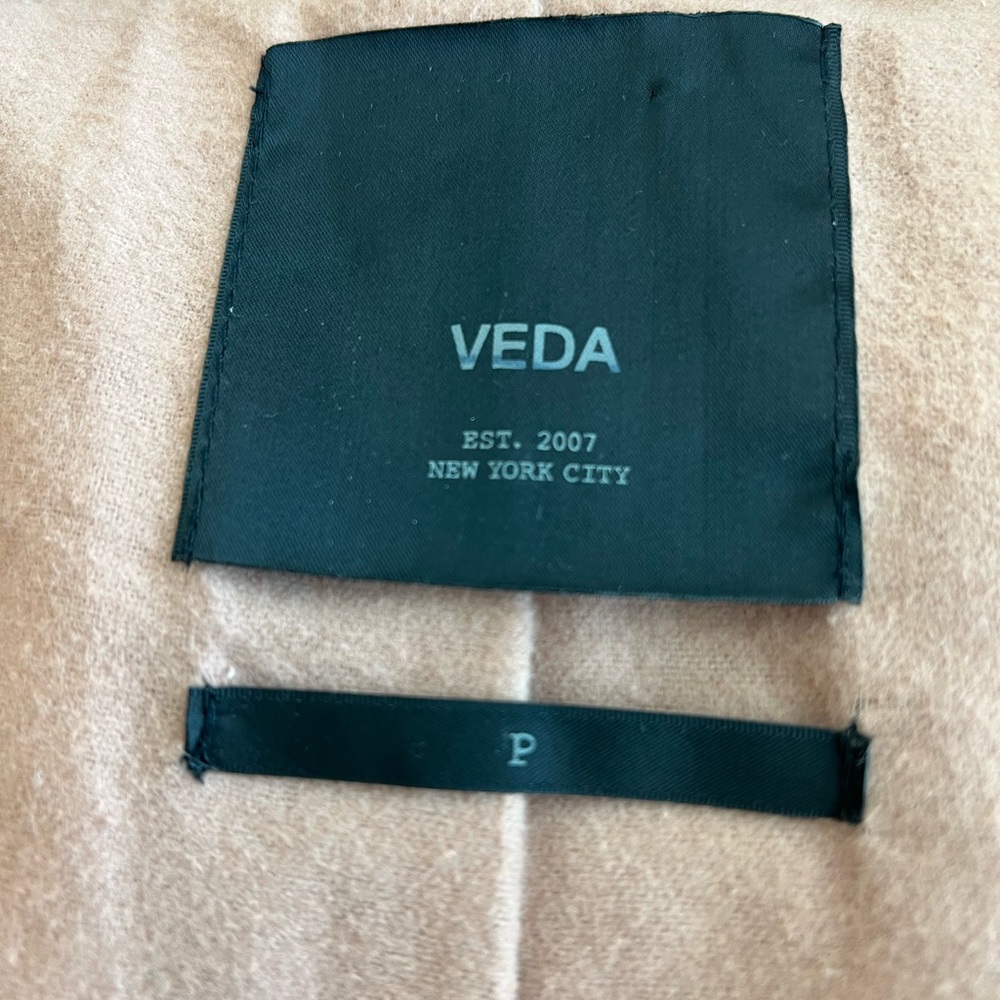 Veda - Camel Color Blazer - Picture 6 of 11